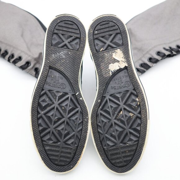 Converse Chuck Taylor All Star XX Hi Women's 6 Knee High Gray Sneakers - Picture 7 of 9
